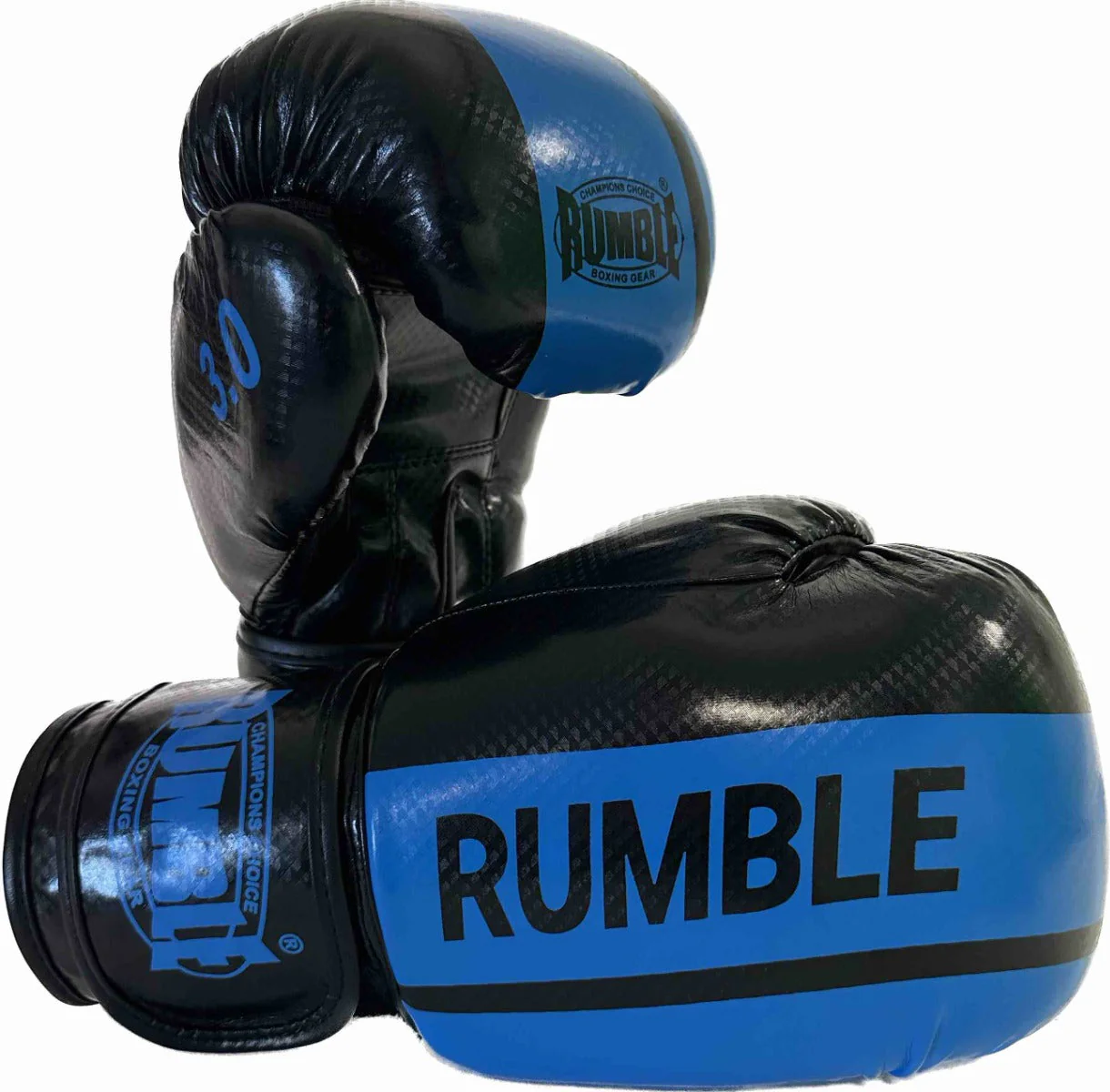 Rumble Bokshandschoenen Ready PU 3.0 Zwart-Blauw
