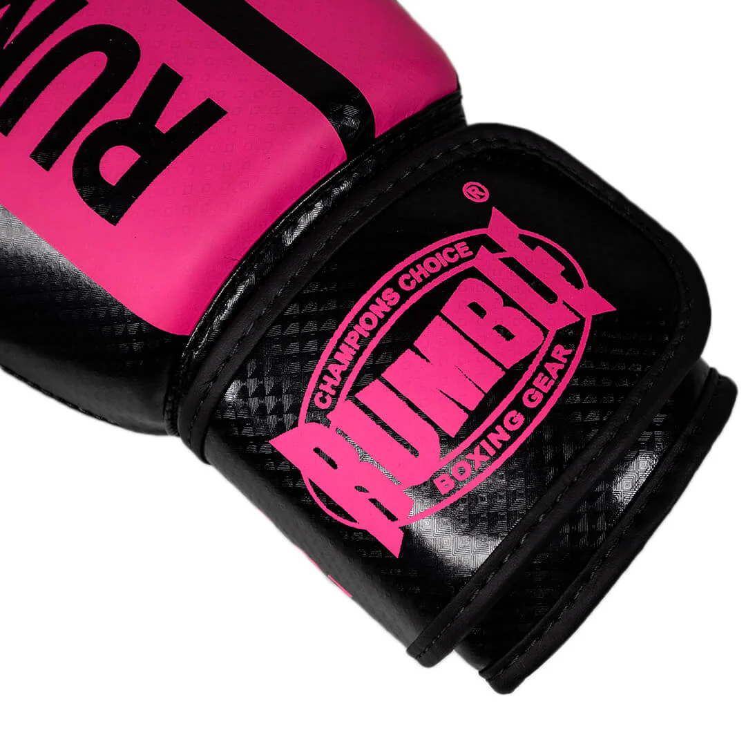 Rumble Bokshandschoenen  Ready PU 3.0 Zwart-Roze - Image 2