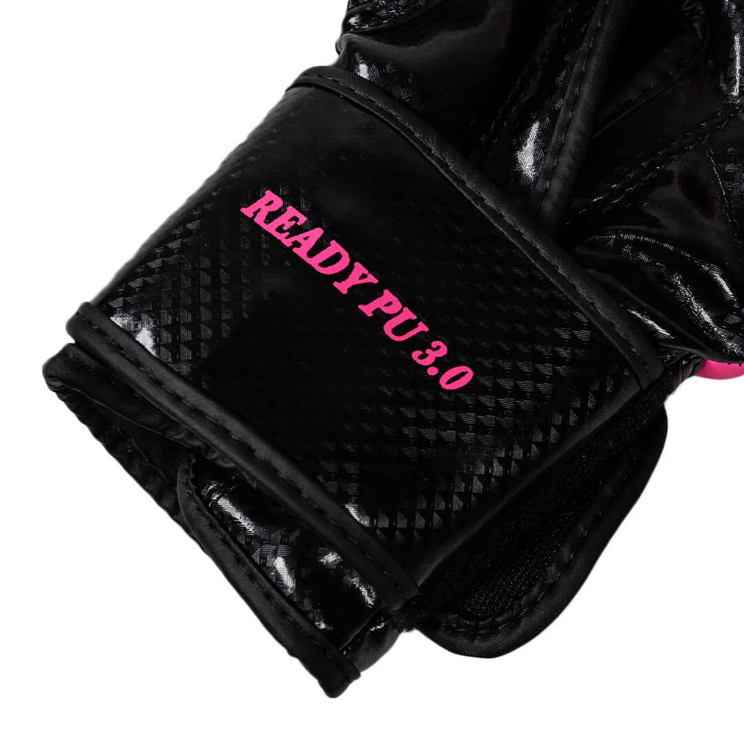 Rumble Bokshandschoenen  Ready PU 3.0 Zwart-Roze - Image 6