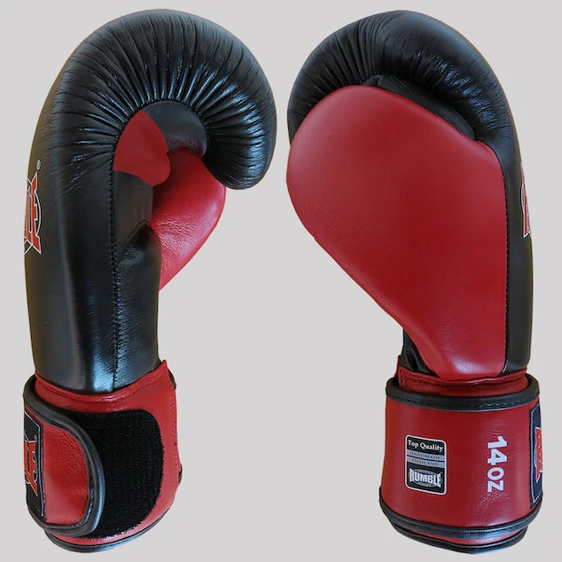 Rumble Bokshandschoenen Special Prof 3.0 Zwart-Rood - Image 5