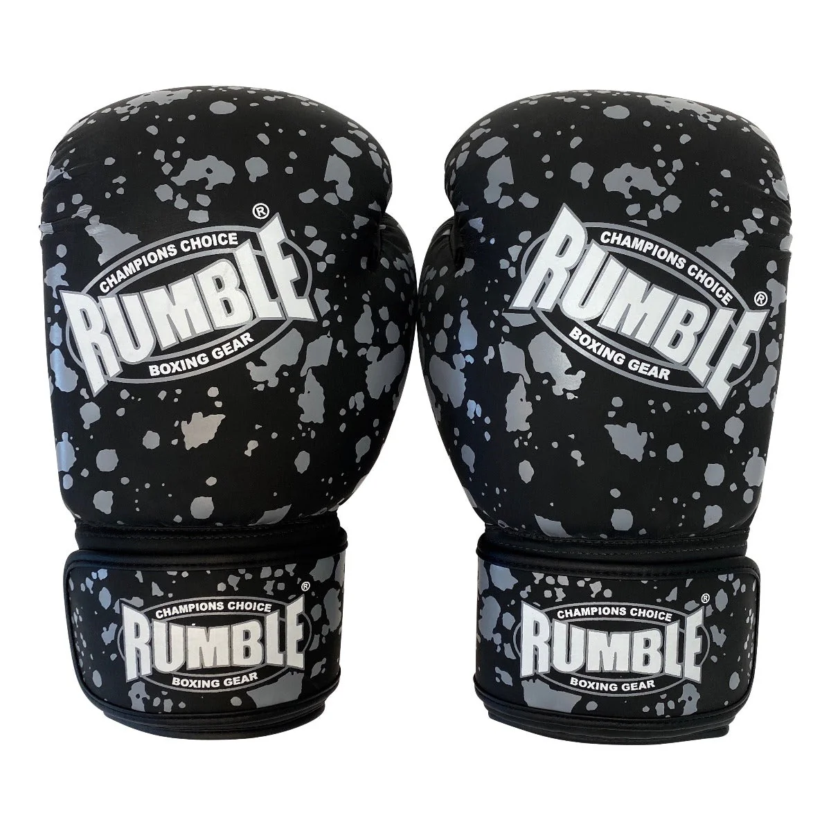 Rumble Bokshandschoenen Splash Zwart/Grijs - Image 3