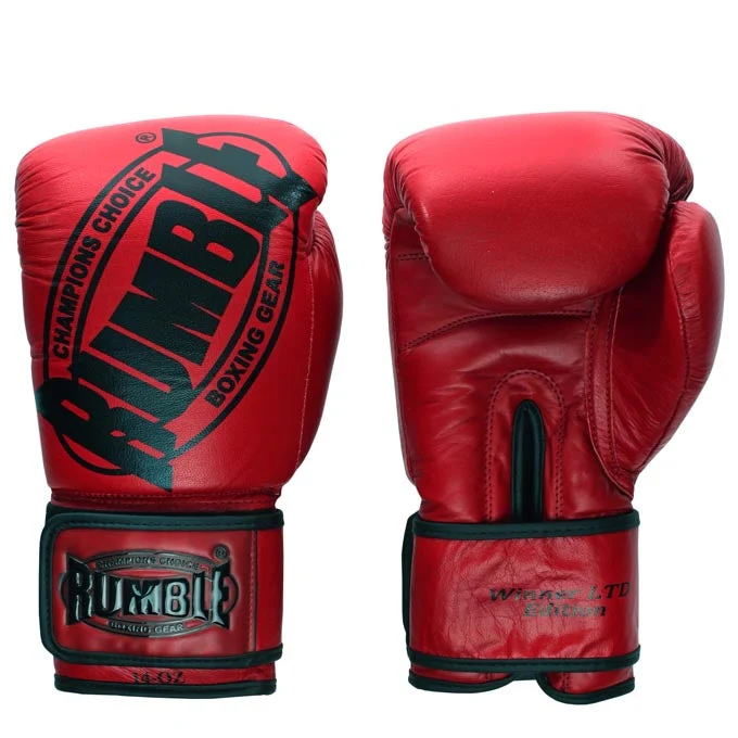 Rumble Bokshandschoenen Winner Wine Red - Image 4