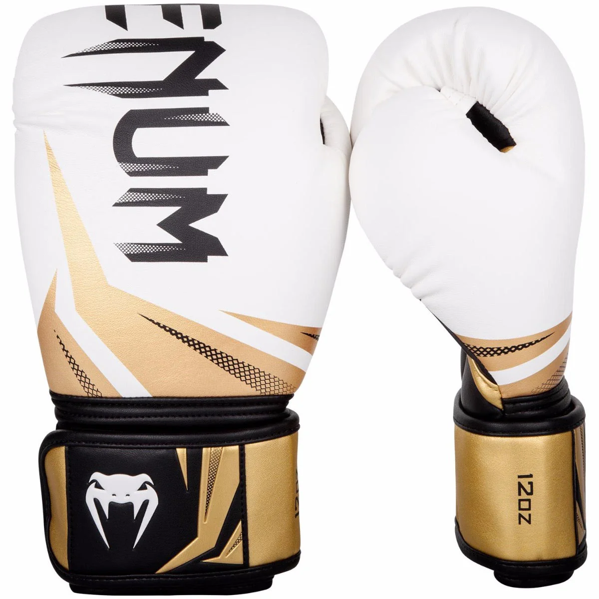 Venum Bokshandschoenen Challenger 3.0 Wit/Goud - Image 2