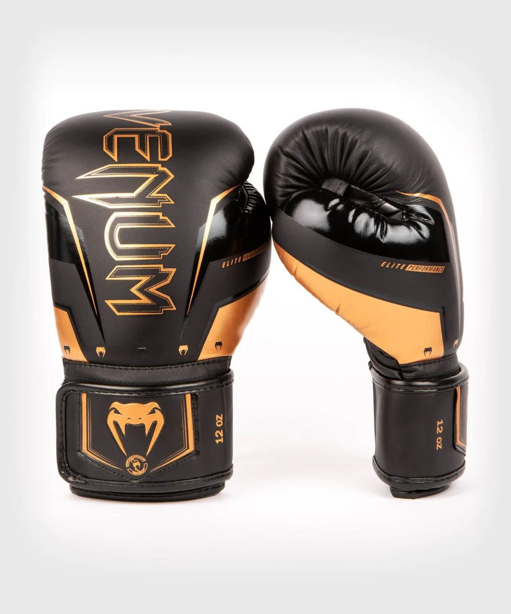 Venum Bokshandschoenen Elite Evo Zwart/Brons - Image 2