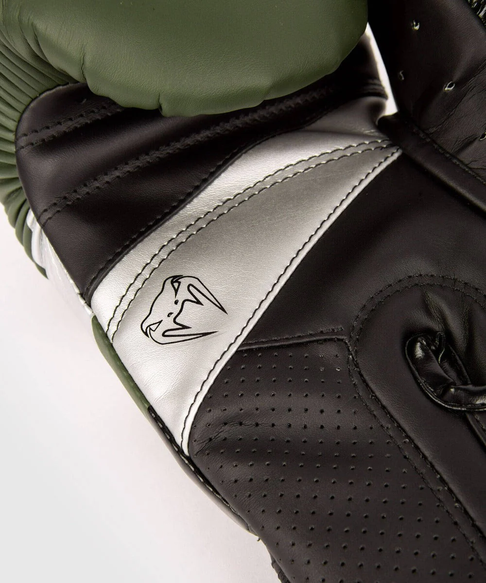 Venum Bokshandschoenen Elite Evo Khaki/Zilver - Image 7