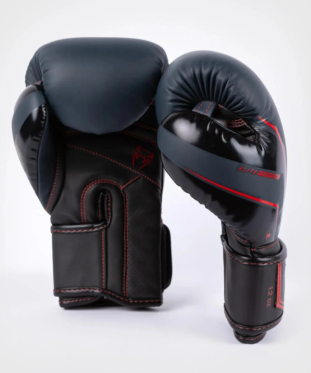 Venum Bokshandschoenen Elite Evo Navy/Black/Red - Image 3