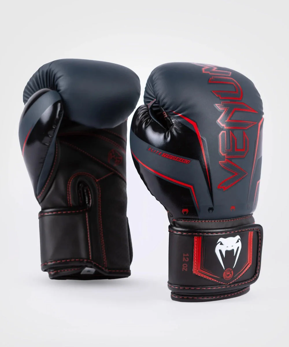 Venum Bokshandschoenen Elite Evo Navy/Black/Red - Image 4