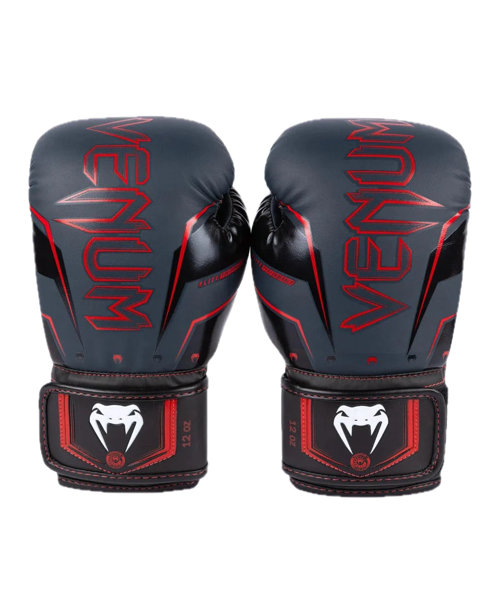 Venum Bokshandschoenen Elite Evo Navy/Black/Red - Image 8