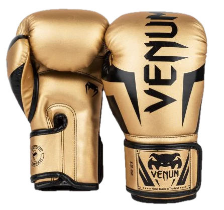 Venum Bokshandschoenen Elite Goud/Zwart