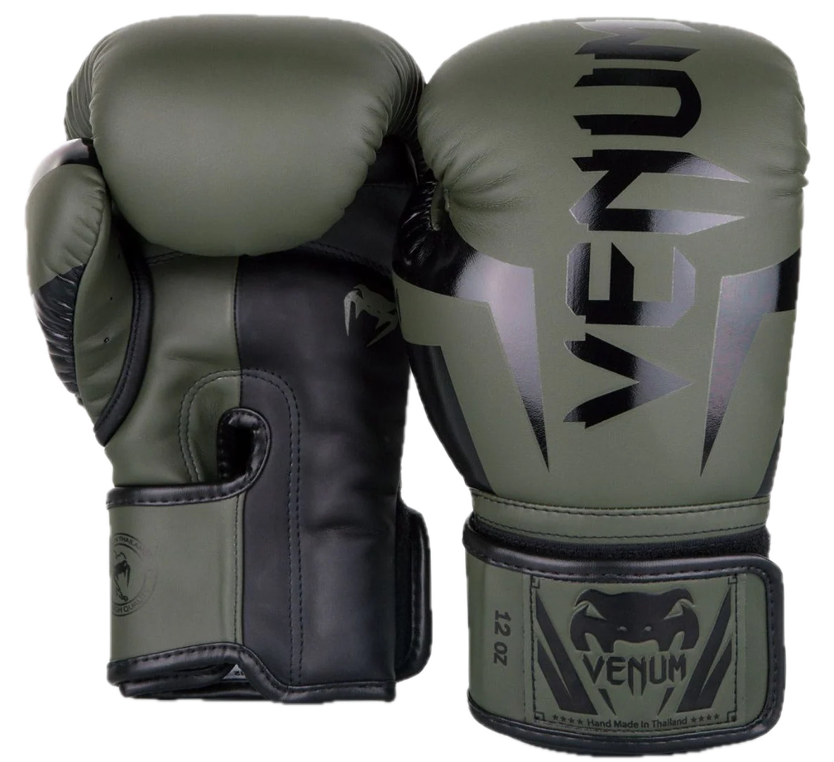Venum Bokshandschoenen Elite Khaki/Zwart