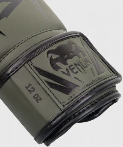 Venum Bokshandschoenen Elite Khaki/Zwart - Image 3