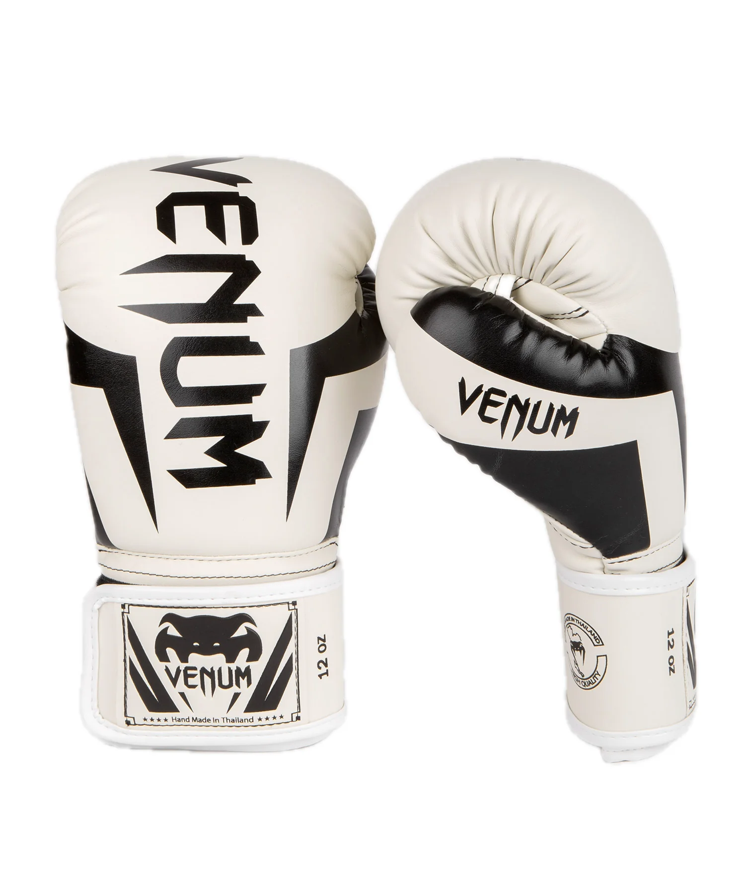 Venum Bokshandschoenen Elite Wit/Zwart - Image 2