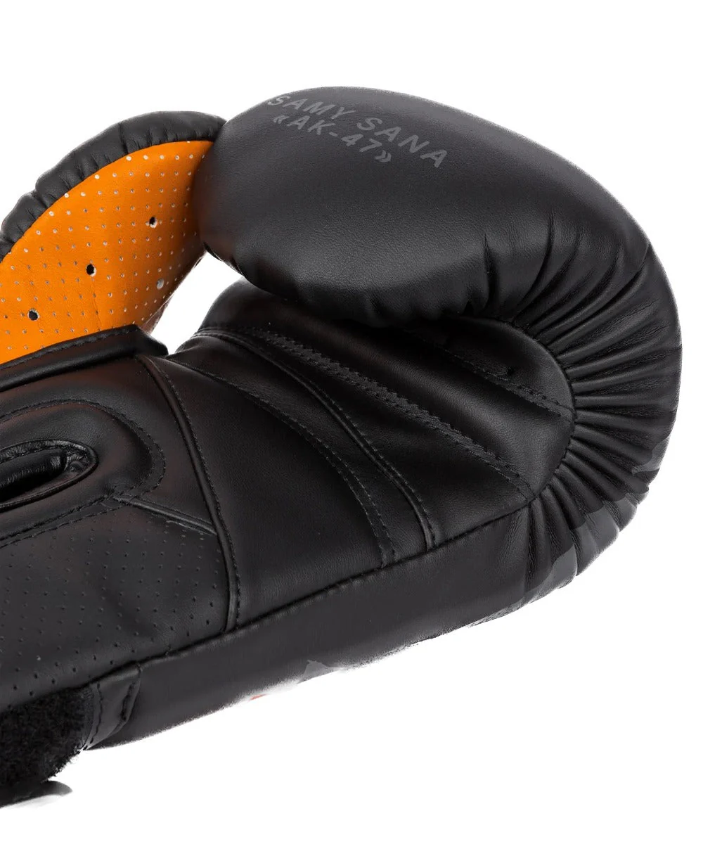 Venum Bokshandschoenen S47 Zwart/Oranje - Image 4