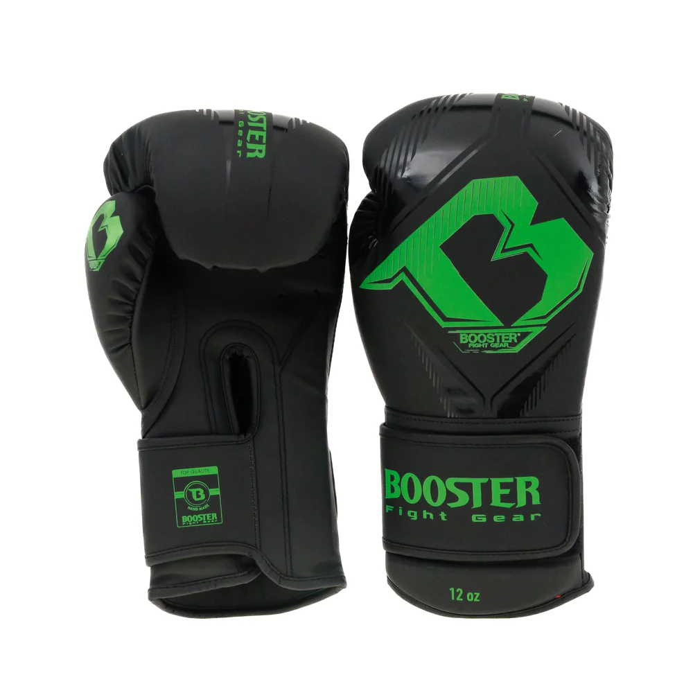 Booster Bokshandschoenen Bangkok Series 6 Zwart/Groen - Image 2