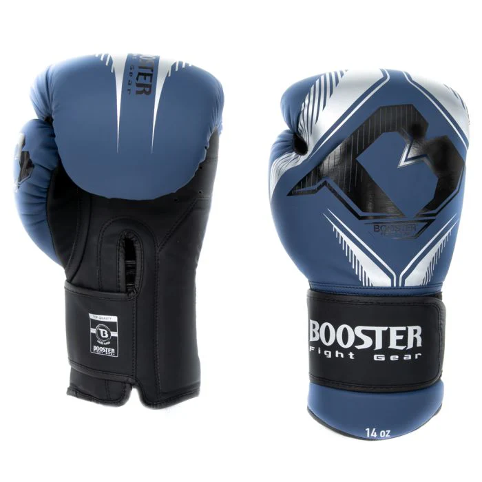 Booster kickboks set Bangkok Series 4 Blauw/Zwart/Zilver - Image 2
