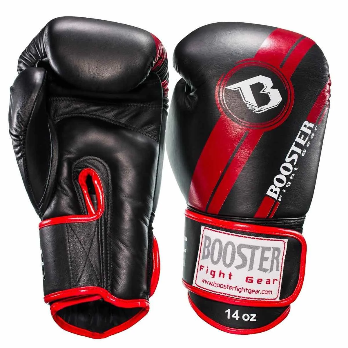 Booster Kickboks Set V3 Foil Zwart/Rood - Image 2