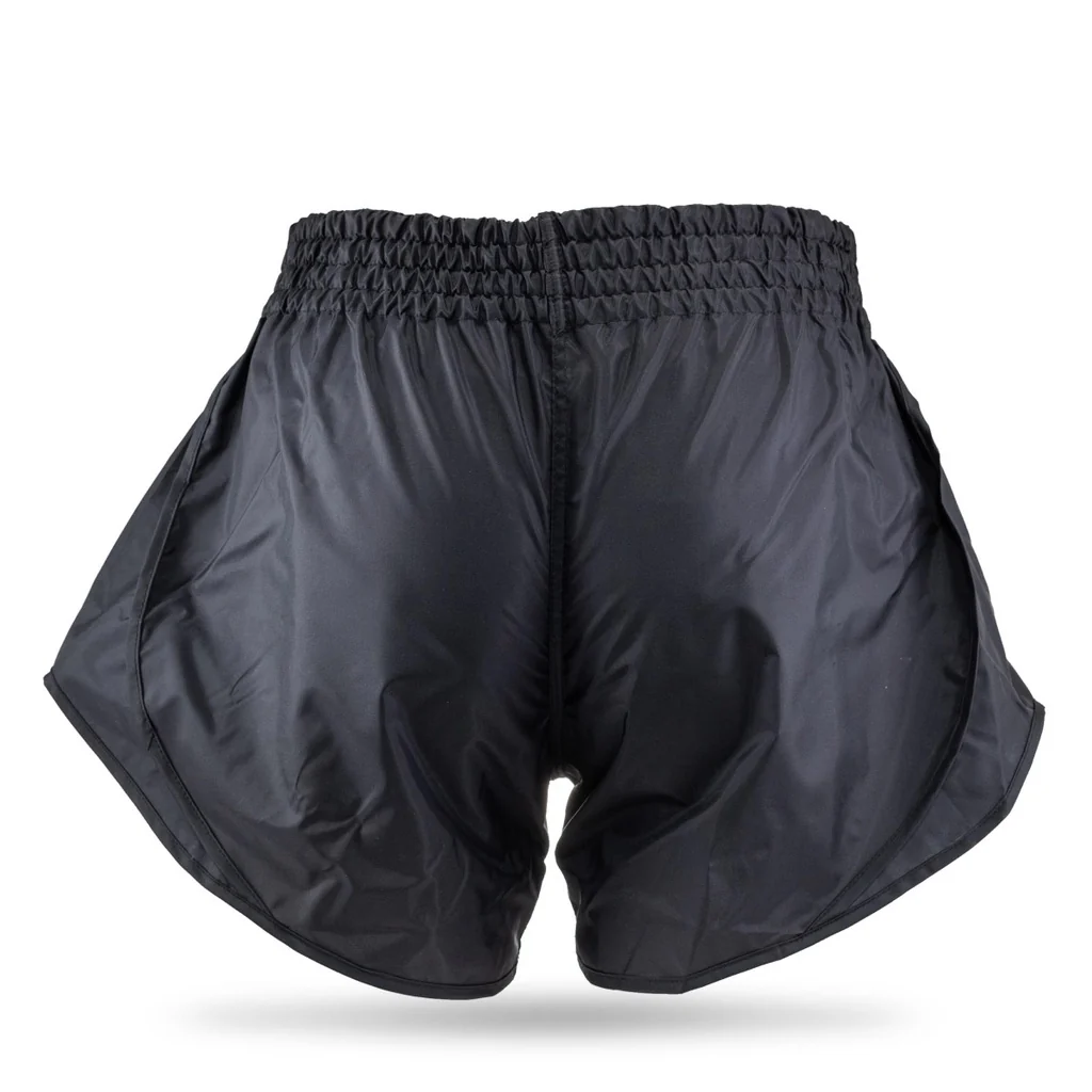 Booster Kickboksshort Retro Hybrid Zwart - Image 3