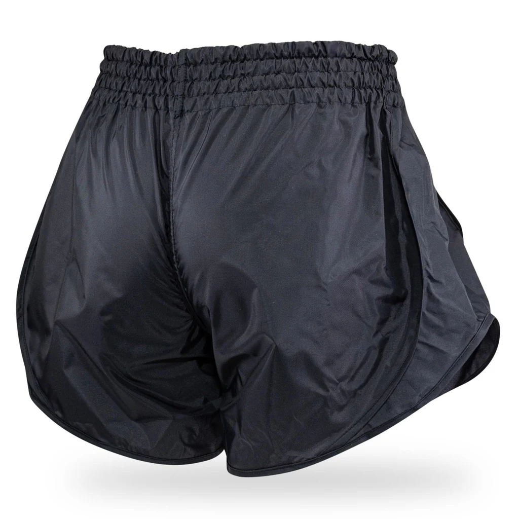 Booster Kickboksshort Retro Hybrid Zwart - Image 4