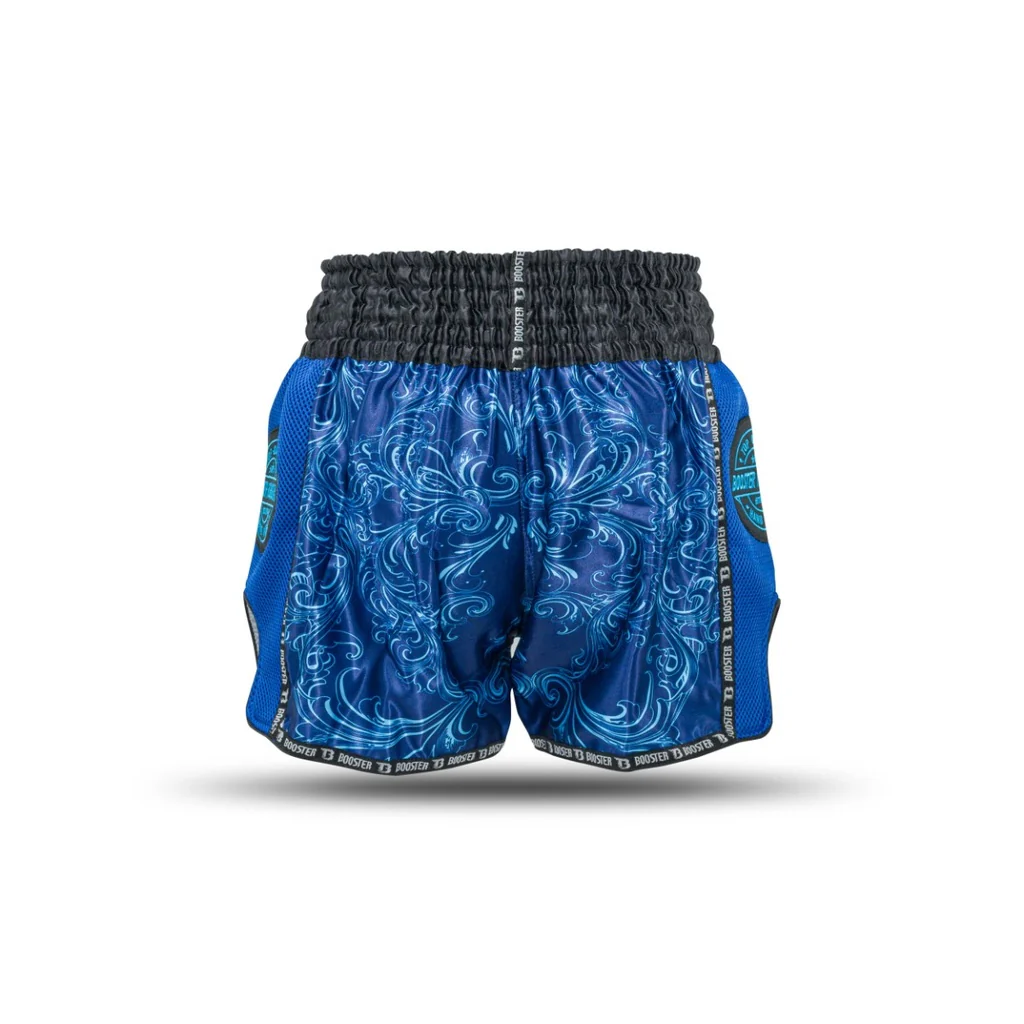 Booster Kickboksshort TBT Medusa Blauw - Image 2
