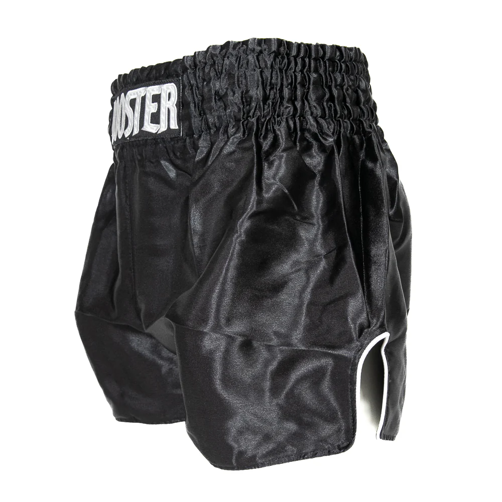 Booster Kickboksshort TBT PLAIN V2 Zwart - Image 2