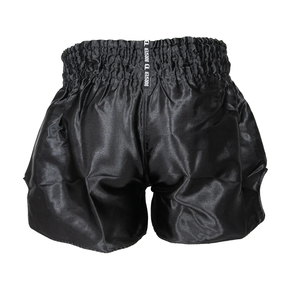 Booster Kickboksshort TBT PLAIN V2 Zwart - Image 3