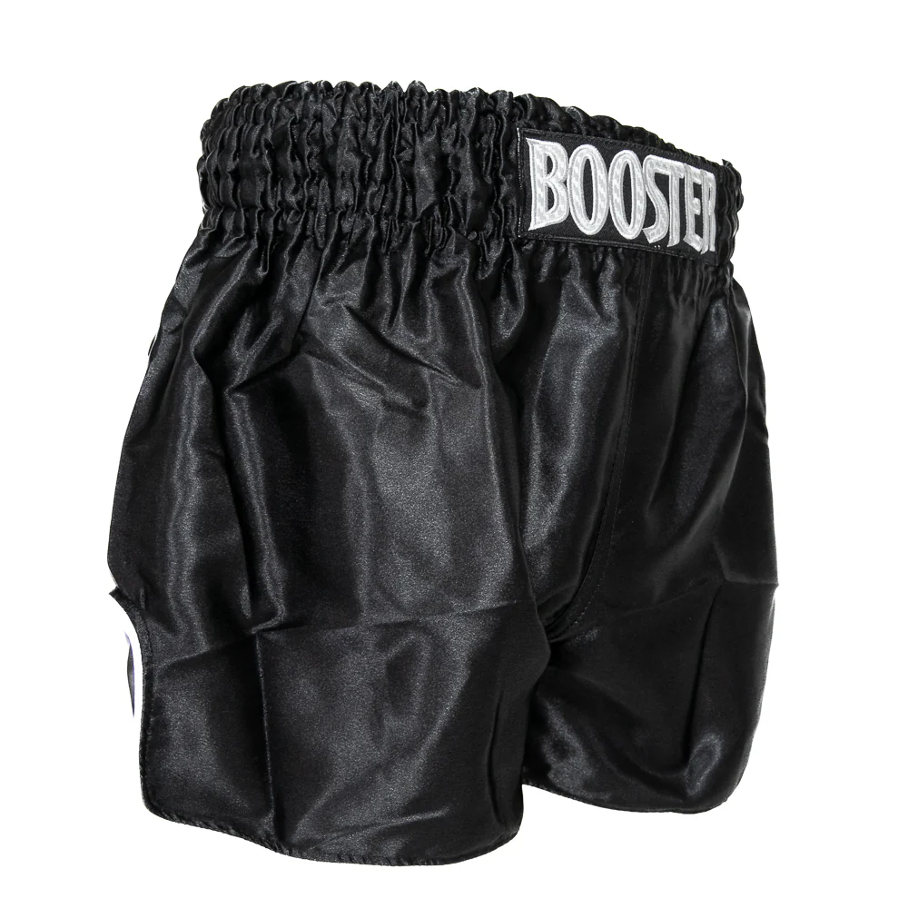 Booster Kickboksshort TBT PLAIN V2 Zwart - Image 4