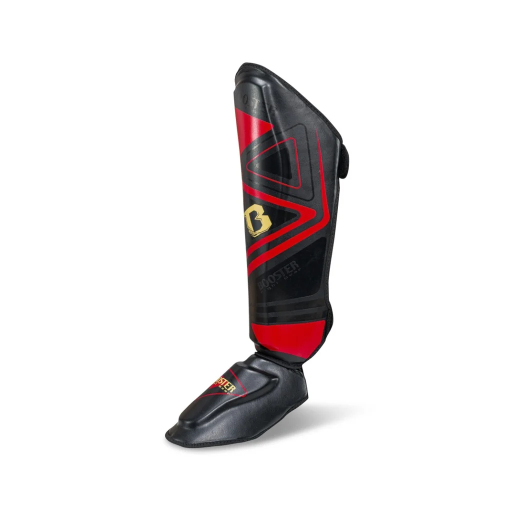 Booster Scheenbeschermer BSG V10 Zwart/Rood - Image 2