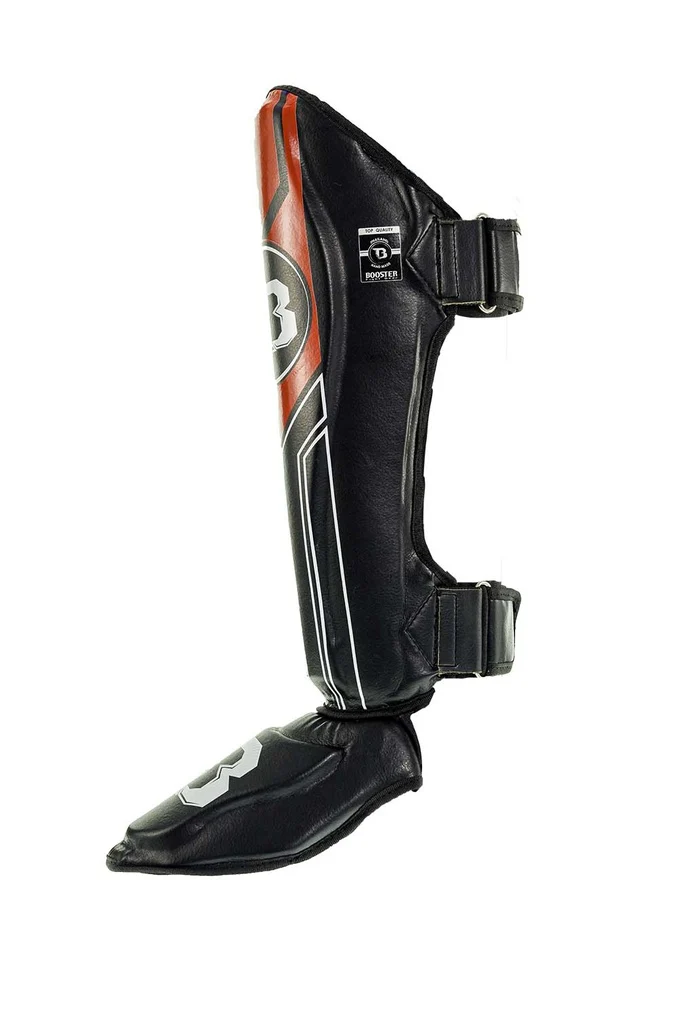 Booster Scheenbeschermers BSG V9 BLACK/RED - Image 3