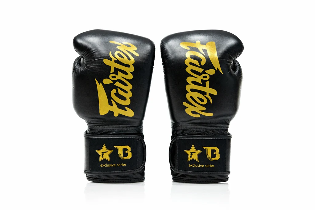 Fairtex Booster Bokshandschoenen FXB BG V2 Zwart/Goud - Image 3