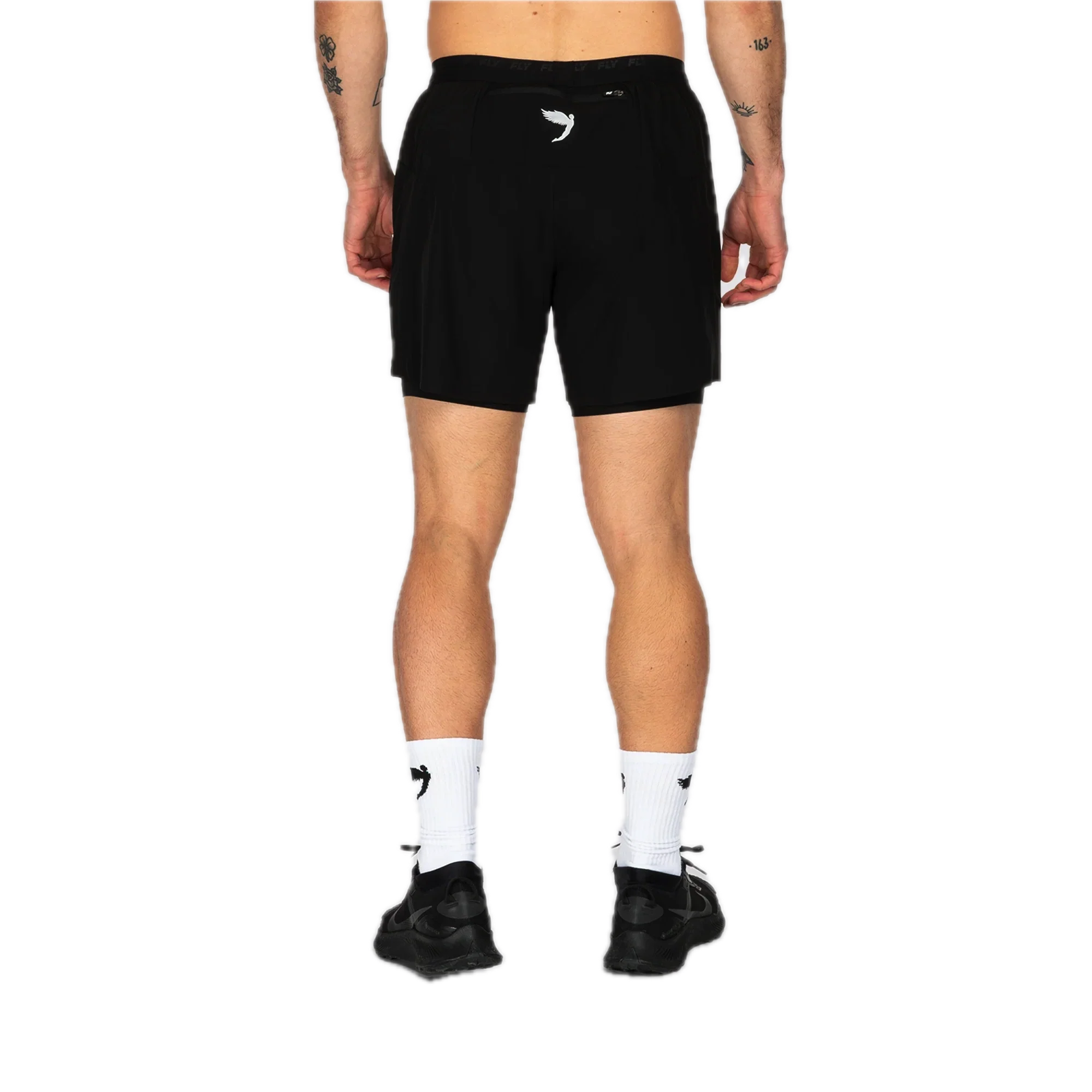 Fly 2-1 Tempo Short Zwart - Image 3
