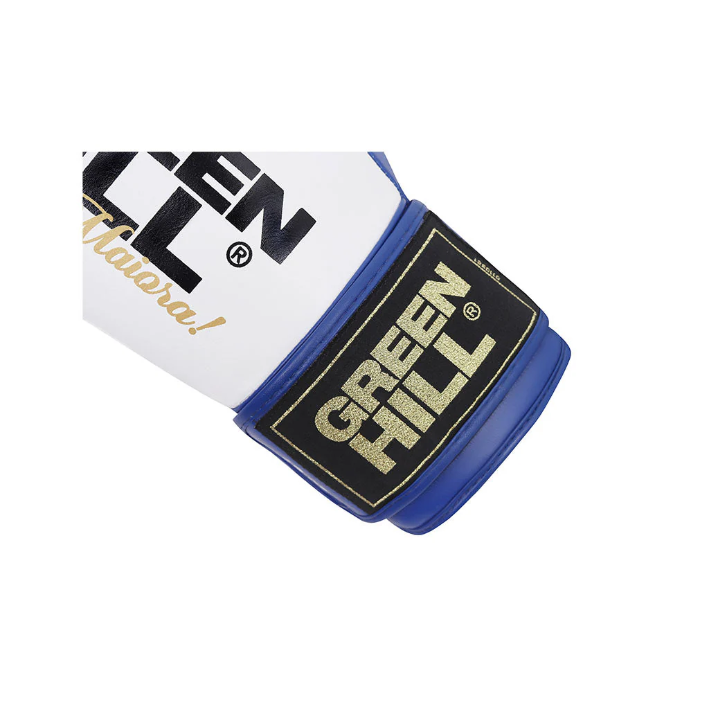 Green Hill Bokshandschoenen Legend Gold Edition Wit/Blauw - Image 4