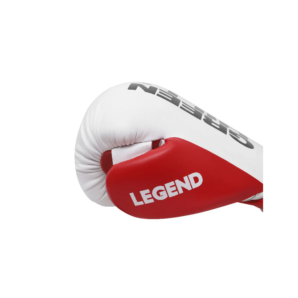 Green Hill Bokshandschoenen Legend Gold Edition Wit/Rood - Image 6