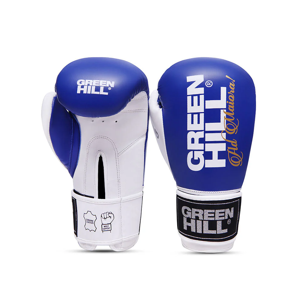 Green Hill Bokshandschoenen Legend Silver Edition Blauw/Wit - Image 2