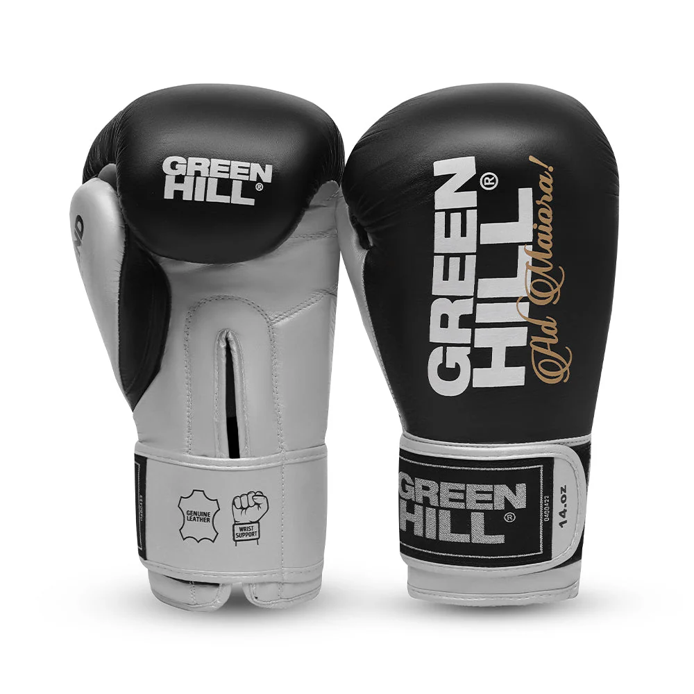 Green Hill Bokshandschoenen Legend Silver Edition Zwart/Zilver - Image 2