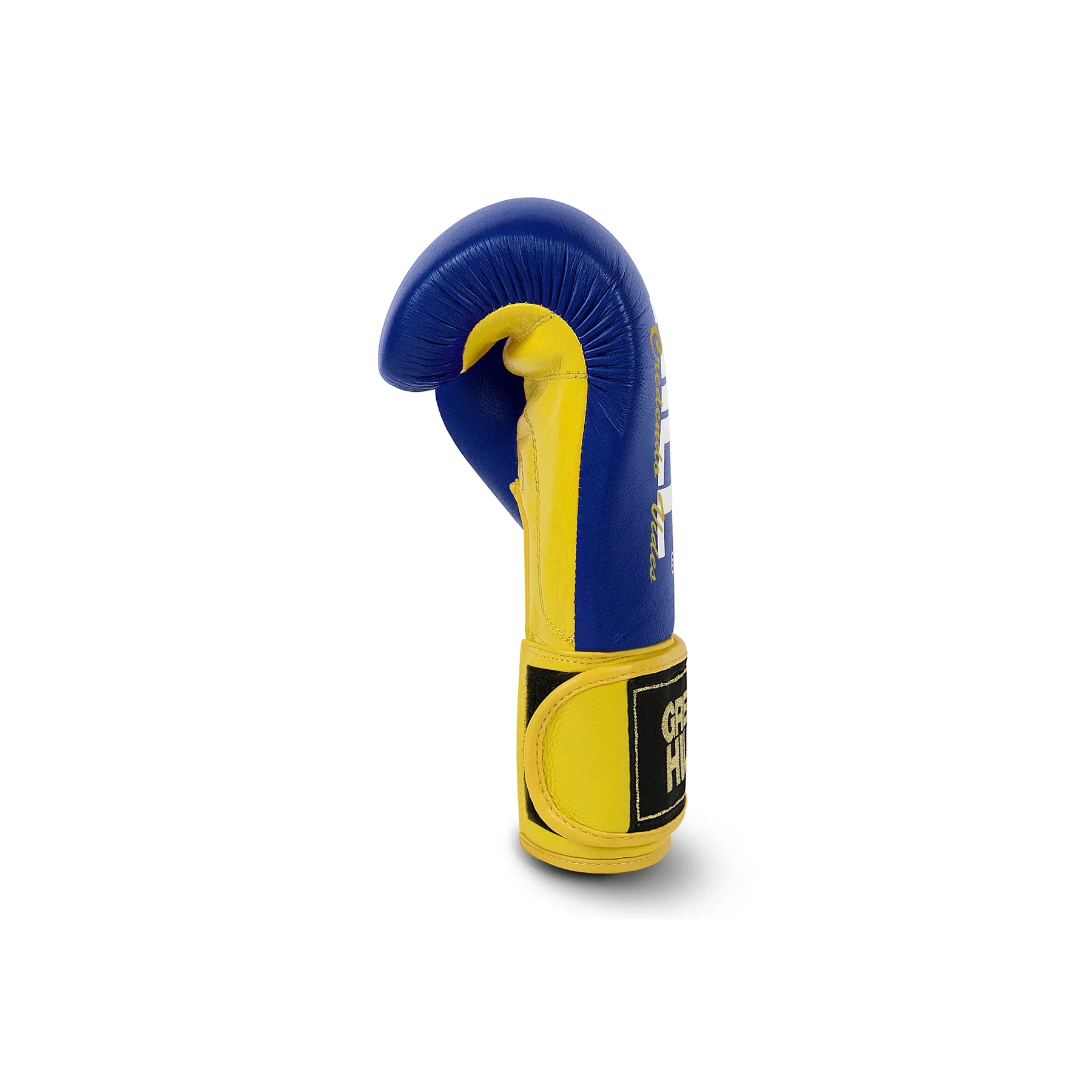 Green Hill Bokshandschoenen Ultra Blauw/Geel - Image 4