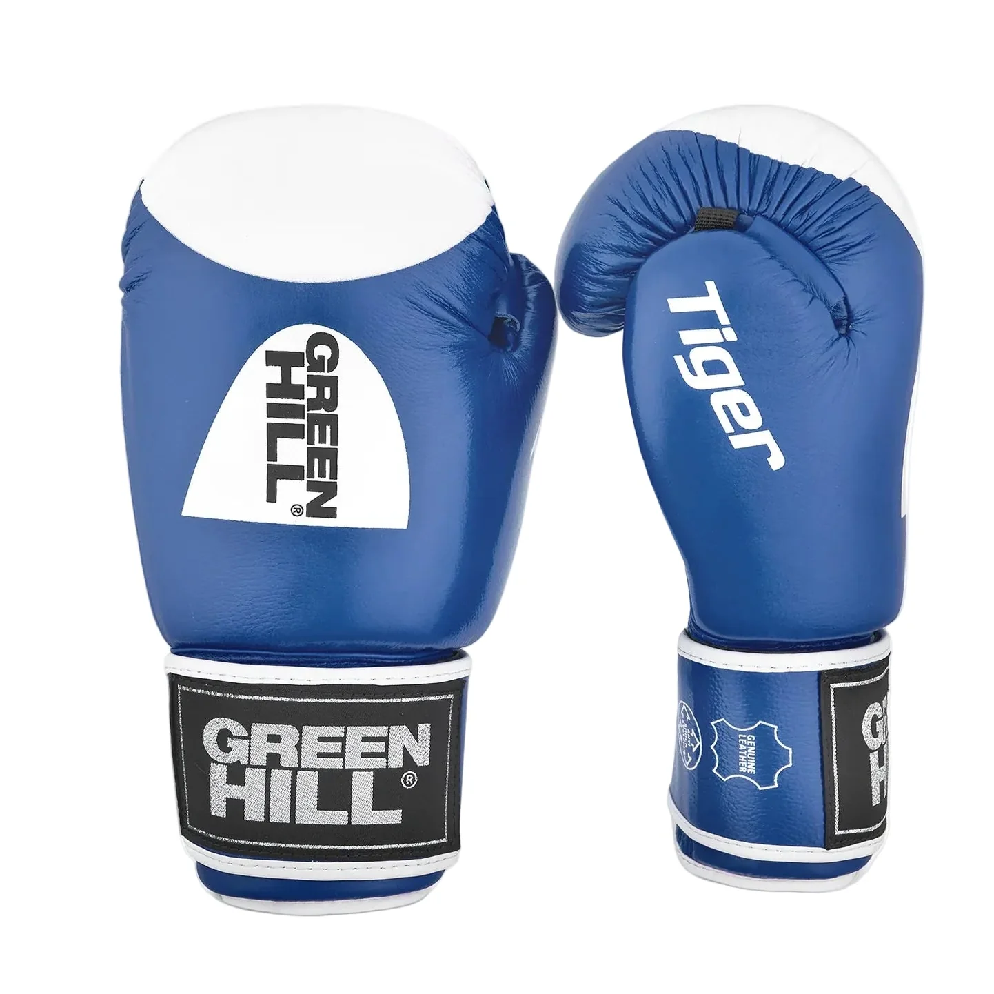 Green Hill Bokshandschoenen Tiger D-Logo Blauw Target