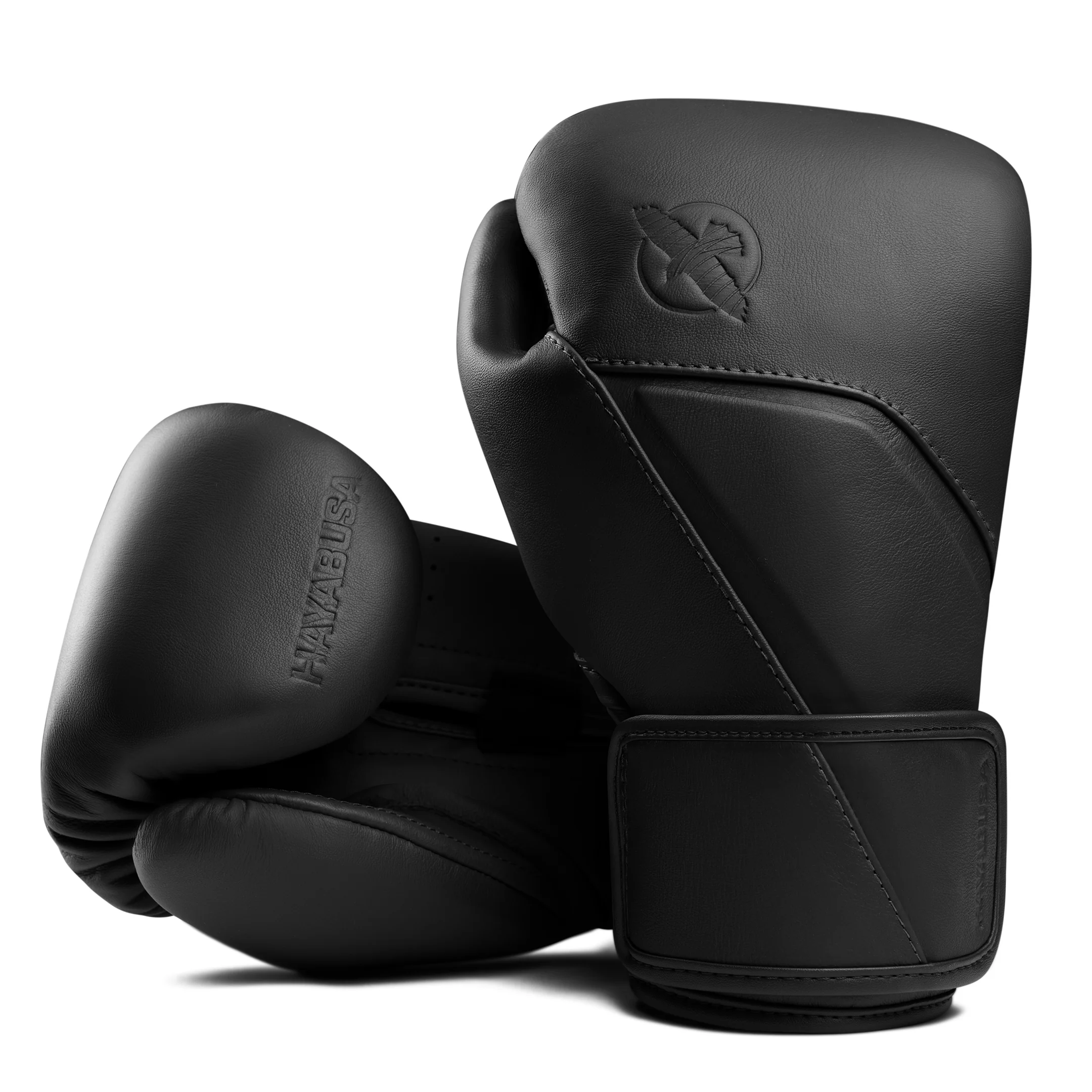 Hayabusa Bokshandschoenen E1 Leer Onyx Black - Image 2