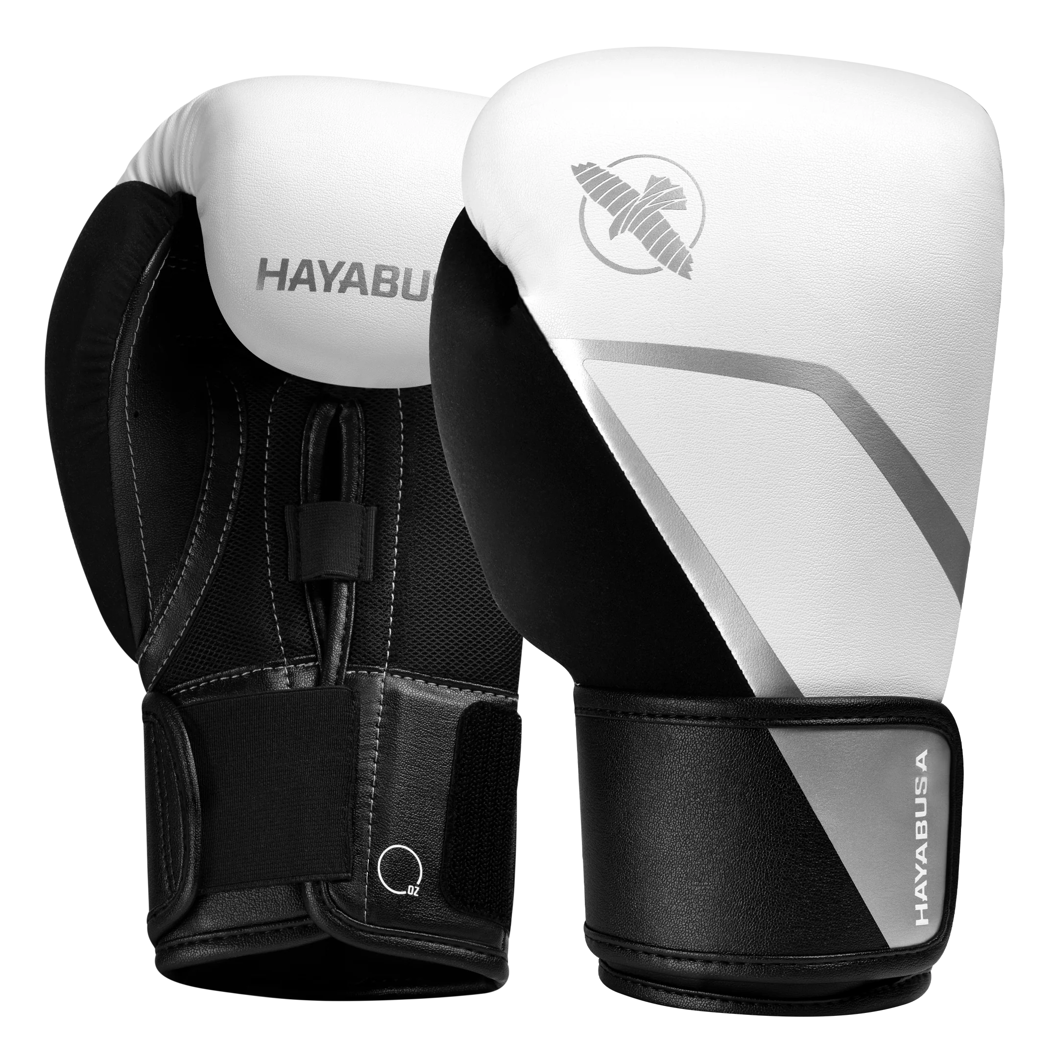 Hayabusa Bokshandschoenen E1 Wit/Zilver