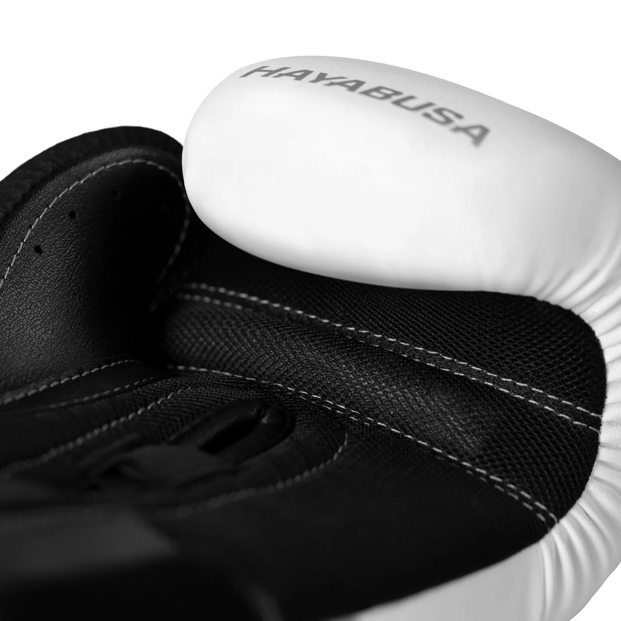 Hayabusa Bokshandschoenen E1 Wit/Zilver - Image 4