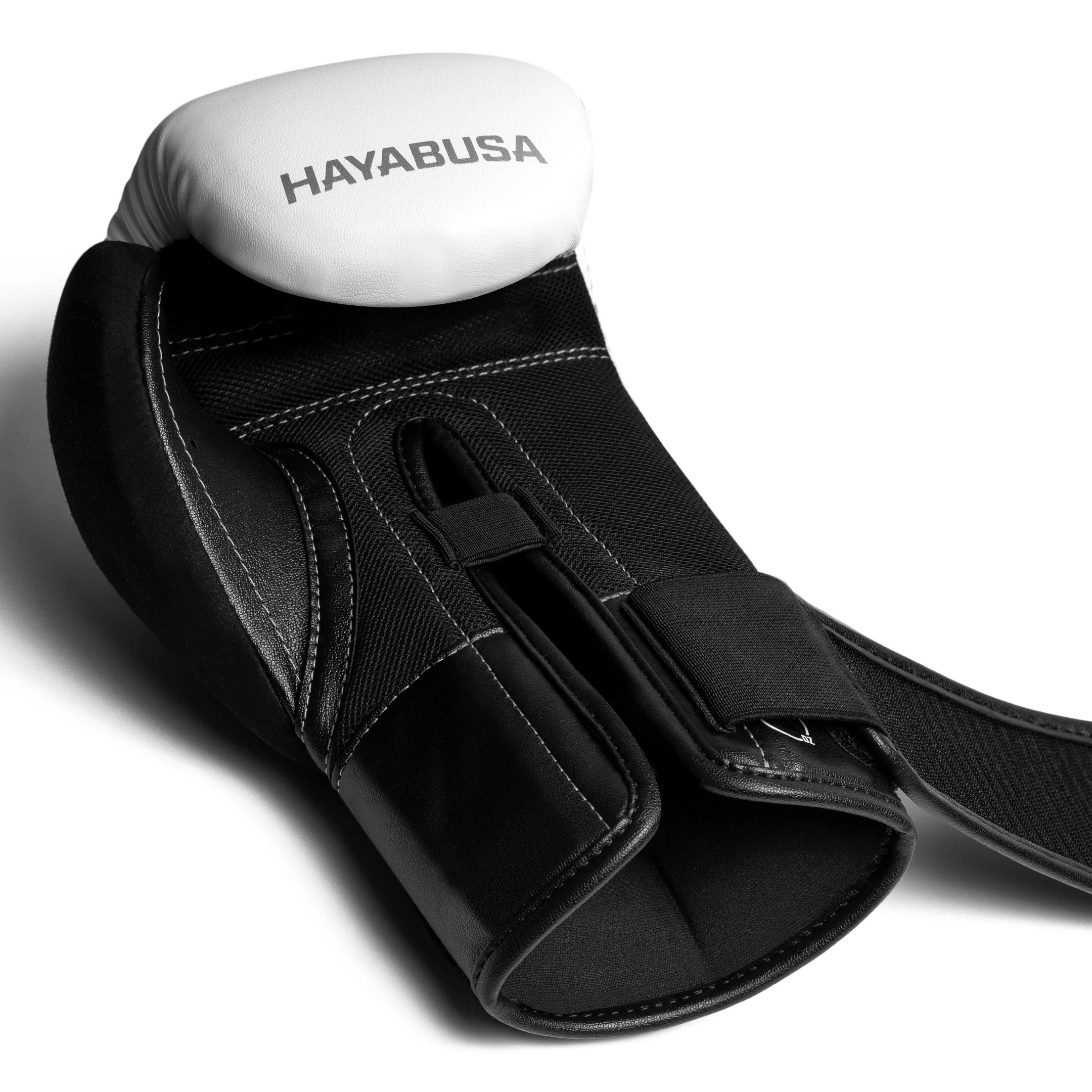 Hayabusa Bokshandschoenen Kids E1 Wit/Zilver - Image 4