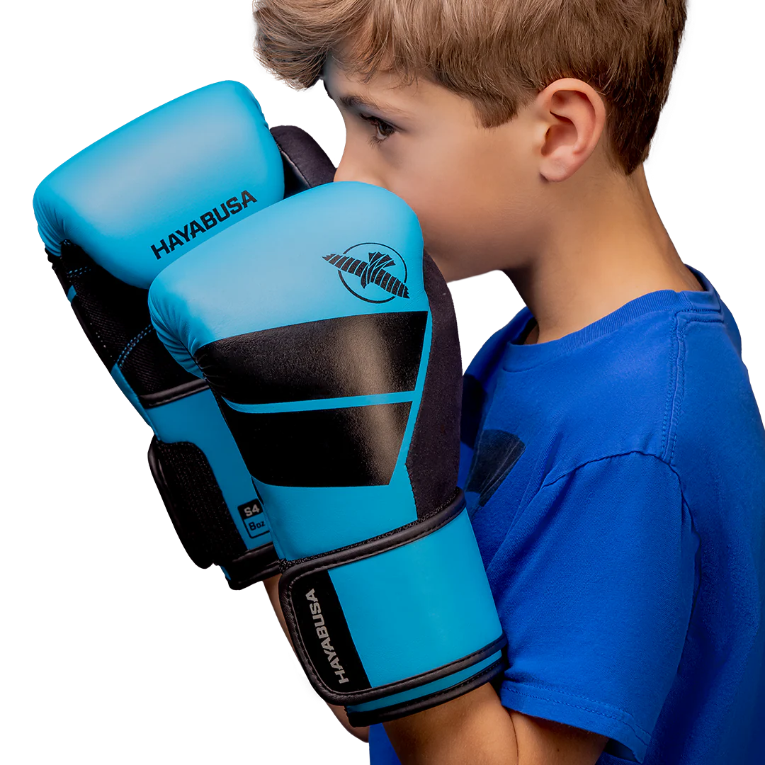 Hayabusa Bokshandschoenen Kids S4 Cyan - Image 2