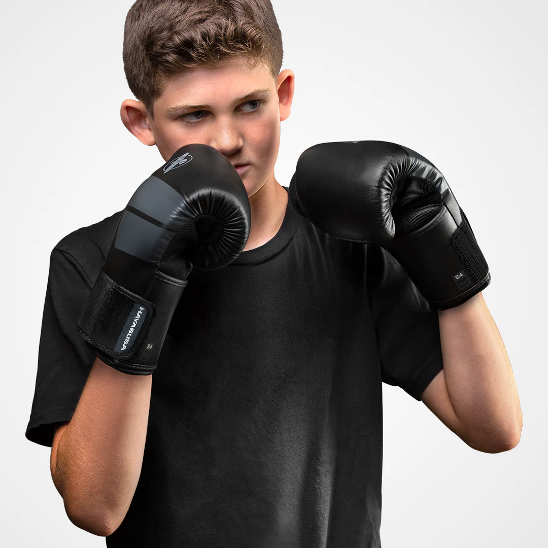 Hayabusa Bokshandschoenen Kids S4 Zwart - Image 2