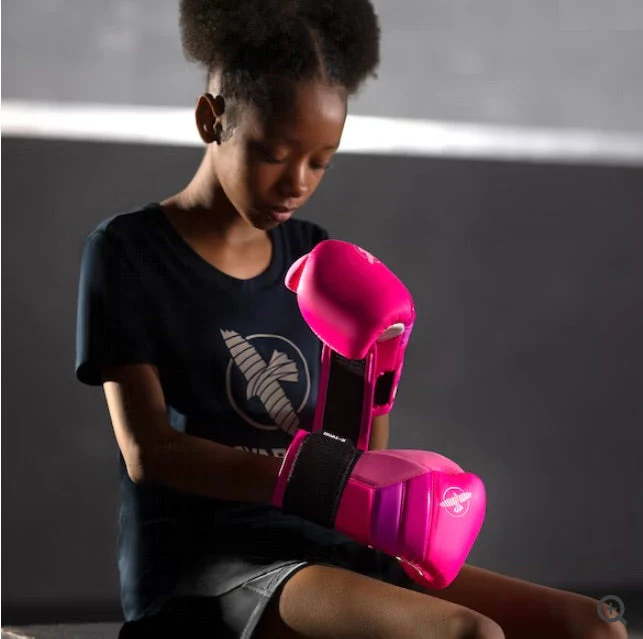 Hayabusa Bokshandschoenen Kids T3 Neon Pink - Image 6