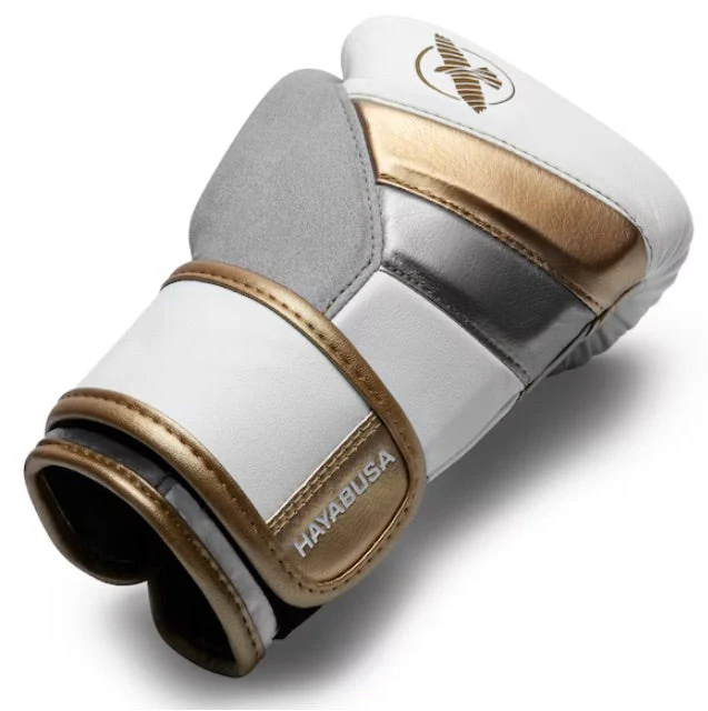 Hayabusa Bokshandschoenen Kids T3 Wit - Goud - Image 4