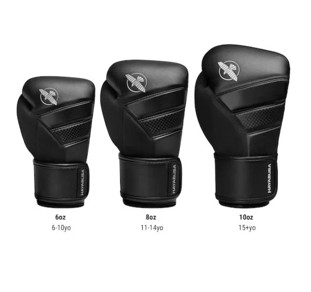 Hayabusa Bokshandschoenen Kids T3 Zwart - Zwart - Image 5