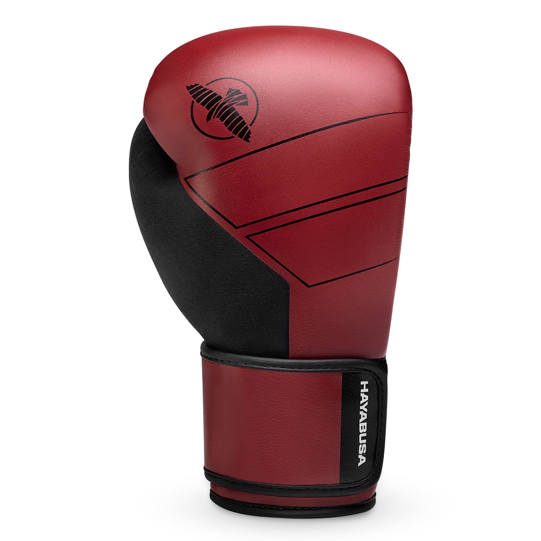 Hayabusa Bokshandschoenen S4 Leer Rood - Image 2