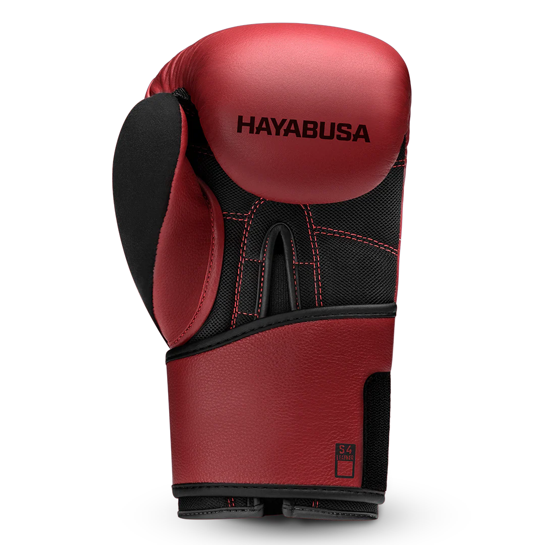 Hayabusa Bokshandschoenen S4 Leer Rood - Image 3