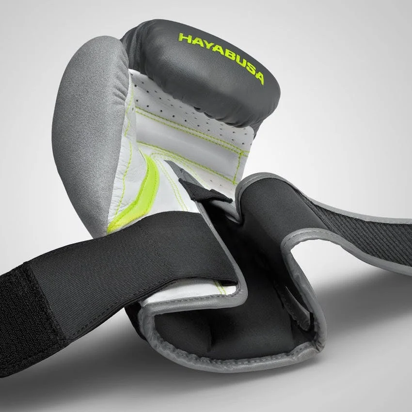 Hayabusa Bokshandschoenen T3 Charcoal/Lime - Image 4