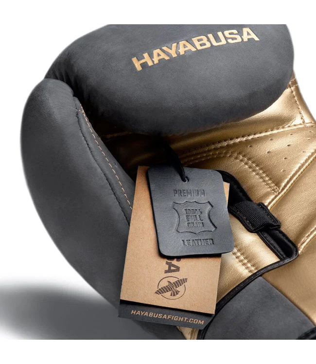 Hayabusa Bokshandschoenen T3 LX Obsidian-Gold - Image 4