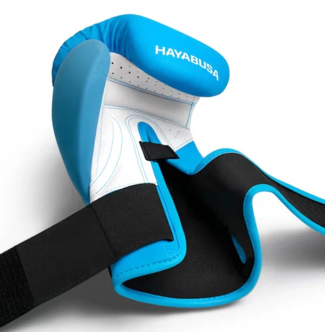Hayabusa Bokshandschoenen T3 Neon Blue - Image 3
